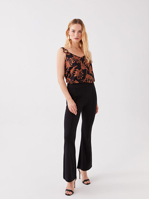 Beli Lastikli Dar Fit Kad?n Pantolon