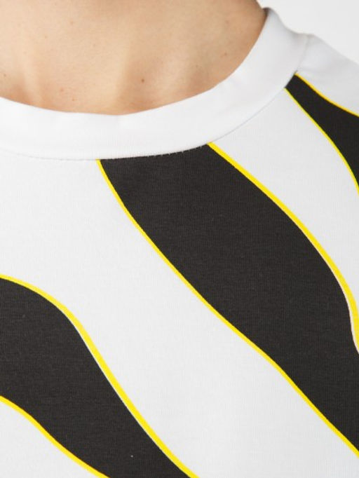 Футболка женская ZZ-WR020301-S10 black-white - Eleganzza фото 4