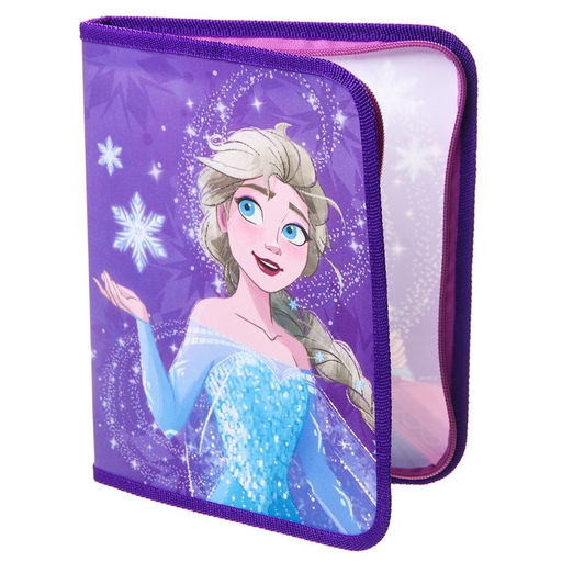 Папка пластиковая для тетрадей А5, на молнии, Холодное сердце - Disney фото 4