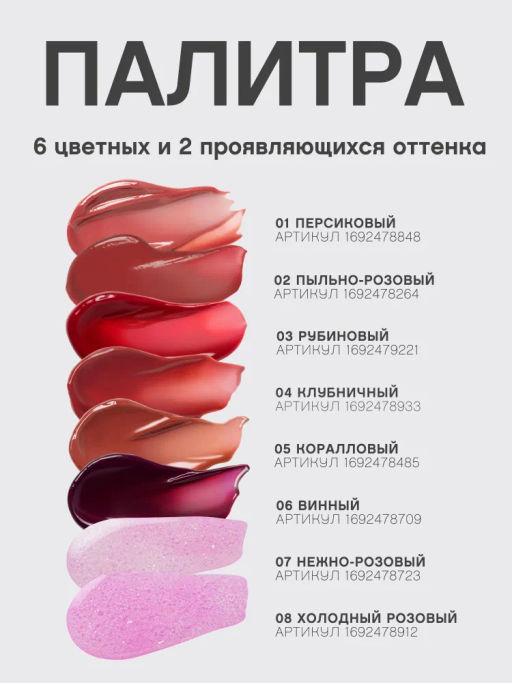 Vivienne Sabo Тинт для губ Tititint тон 04 клубничный  фото 7