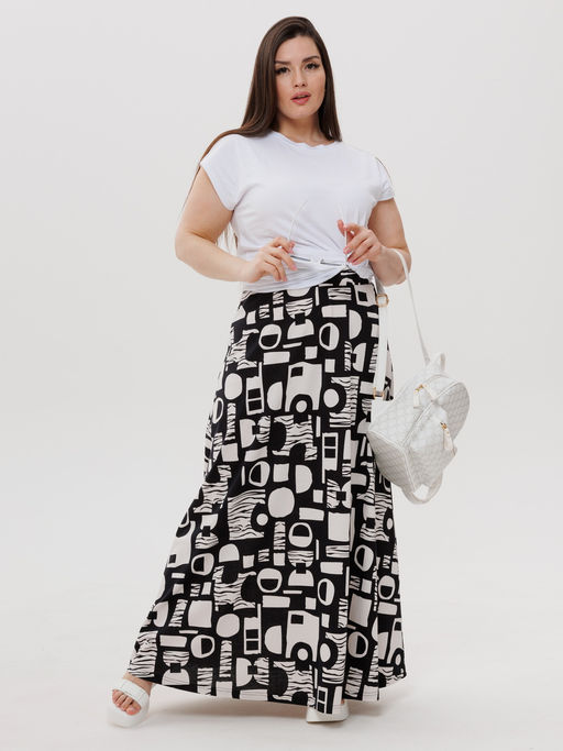 Юбка женская Ю-13 (кулирка) Темно-зеленая - Elenatex фото 20