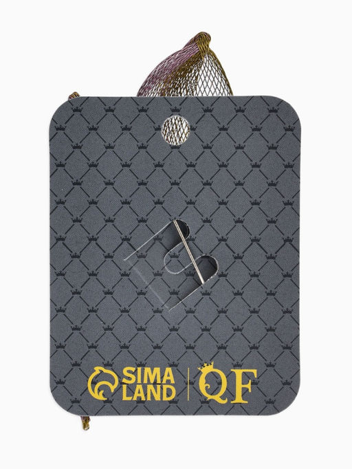 Брошь «Стрекоза» плетёная, цвет розово-золотой