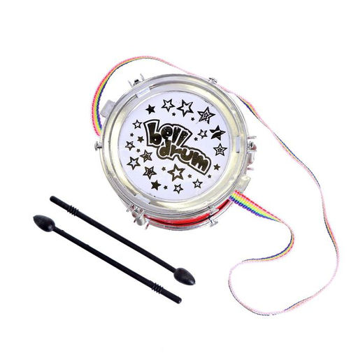 Игрушка барабан Весёлые минутки, d=11 см, для детей, цвета МИКС - Simaland фото 2