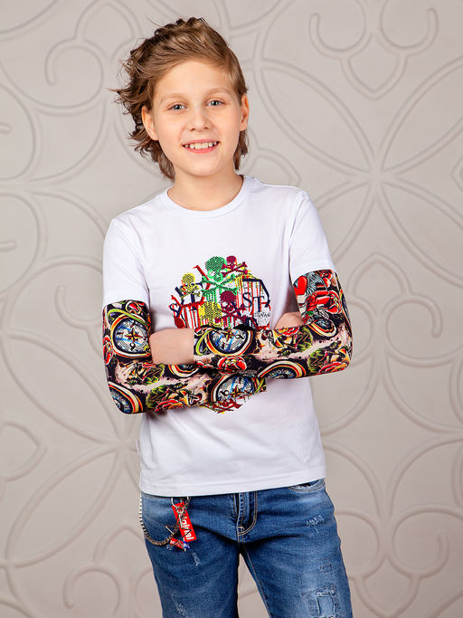 Футболка с длинным рукавом Тату - Стиляж фото 4