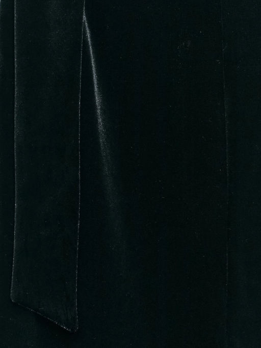 Бархатное платье миди с бантами на бретелях / Zarina