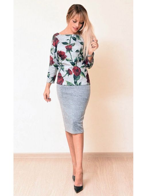 00748 Комплект из трикотажа Сандра