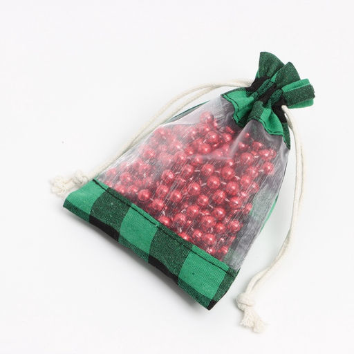 Льняной мешочек для хранения украшений, подарков, трав, 10?14 см, набор из 5 штук - UPAK LAND фото 2