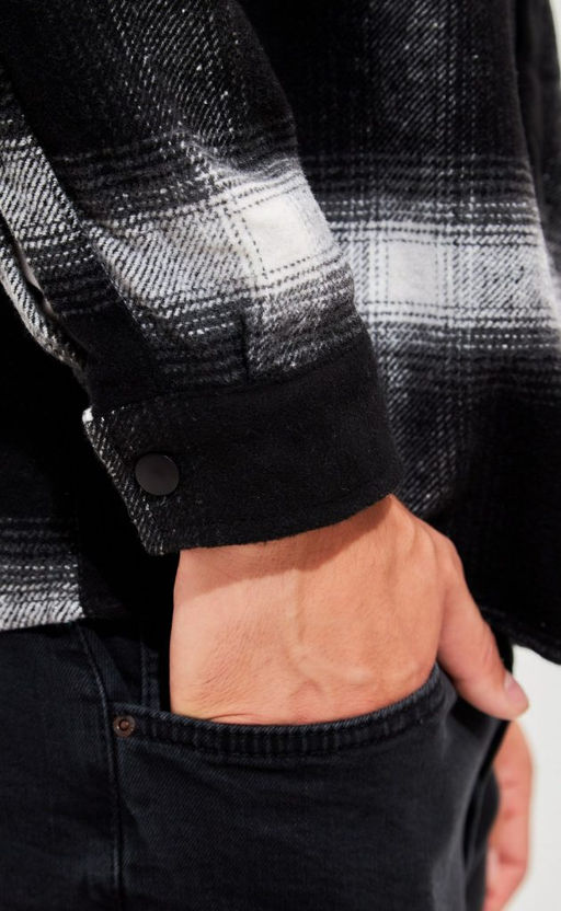 Рубашка фланель TP321-0480 black - Primm фото 5