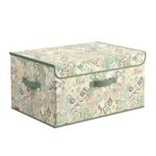 VAL BH-BOX-DDM Короб стеллажный с откидной стенкой, с крышкой, 50*35*25 см, BOHO, шт