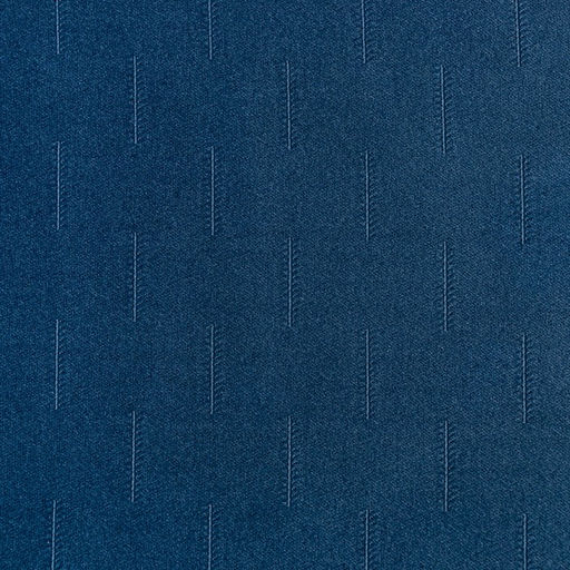 Штора портьерная «Этель. Штрихи», синяя, 270×300 см