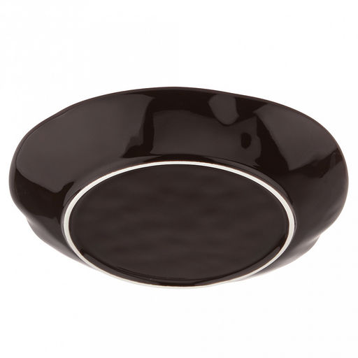 Шоколад Тарелка мелкая фарфоровая 200х200х30мм, с деколью, ассиметричная форма, в коробке (Китай) - Домашняя мода фото 4