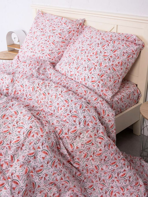 Наволочка 60*60 см, перкаль, детская расцветка (Арбузики, розовый) - Ивановотекстиль фото 11