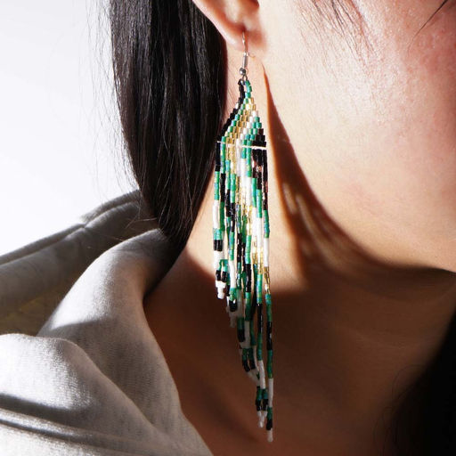 Серьги на крючках арт. 13 4324 (id 285424) - Rada фото 2