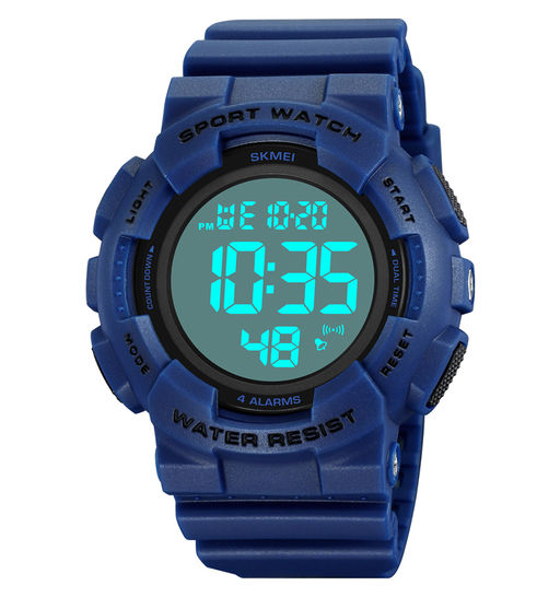 Часы наручные Skmei мужские электронные спортивные 2081blue-white