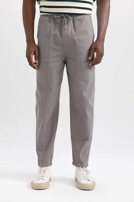 Габардиновые брюки прямого кроя Relax Fit - Defacto фото 8