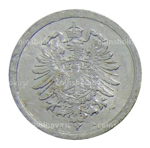 Монета 1 пфенниг 1917 года А Германия