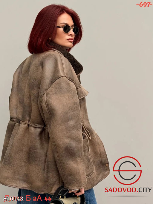 Дублёнка женская для зимы - Bruno фото 3