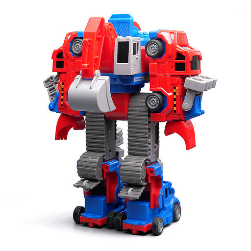 Робот трансформирующийся в строительную технику, в коробке