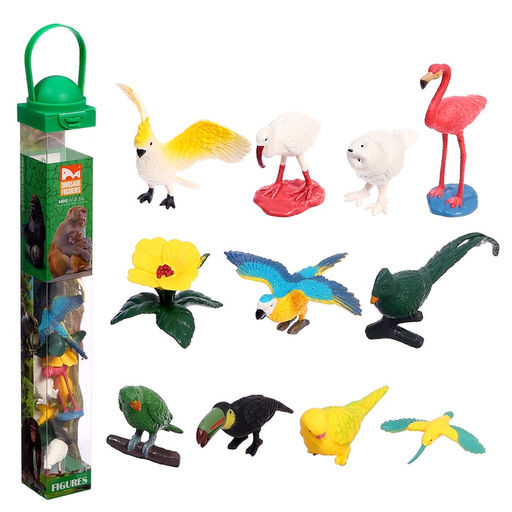 Набор животных «Птицы», 11 фигурок