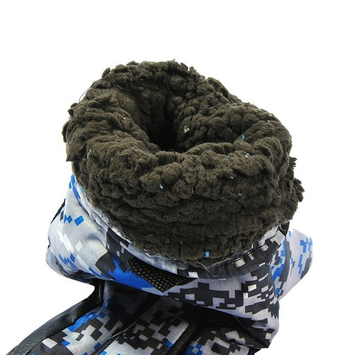 Перчатки мужские зимние, цвет синий, размер 12 (25-30 см) - Rossini фото 3