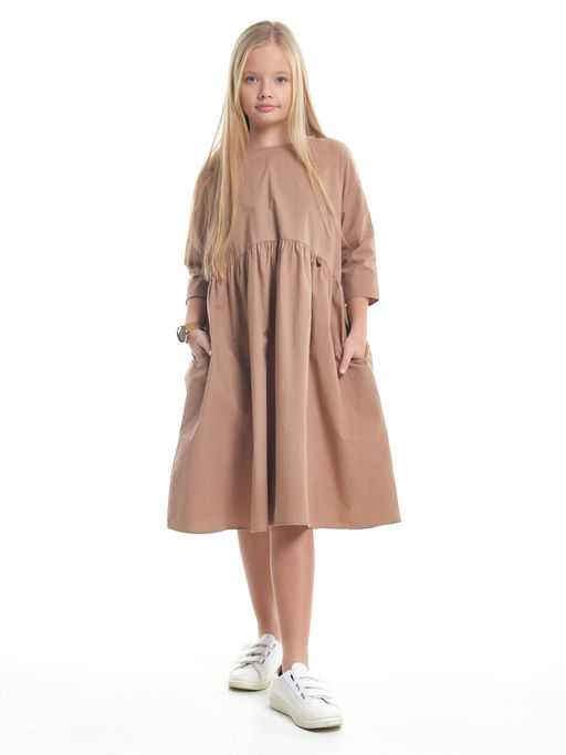 Платье Boho для девочки подростка UD 8061 коричневый - Mini maxi фото 8