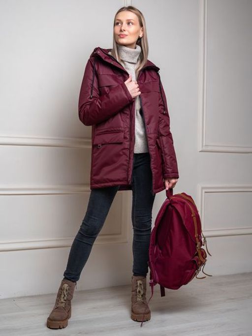 Женская парка на флисе Соло - Yollochka фото 2