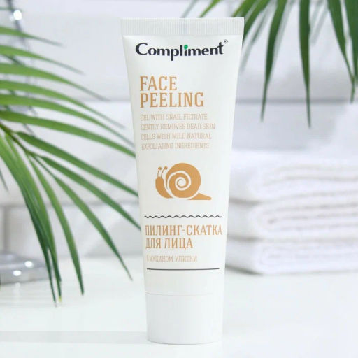 COMPLIMENT д/лица пилинг-скатка с Муцином улитки 80мл