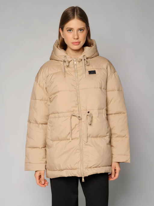 Куртка женская 12411-22042 beige