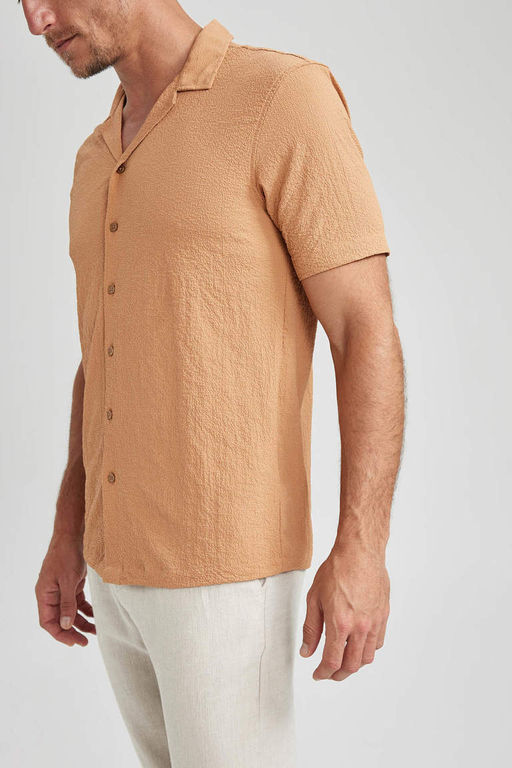 Рубашка с короткими рукавами Modern Fit - Defacto фото 5