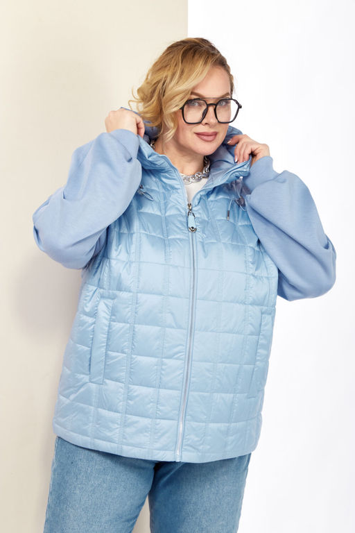 Куртка SHETTI 2184 небесный фото 3