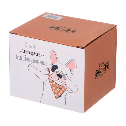 Кружка 400 мл FUNNY FRIENDS фарфор арт. 260-748