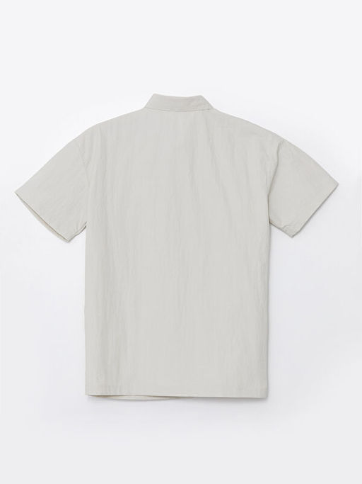 Bask?l? K?sa Kollu Erkek ?ocuk G?mlek - Waikiki фото 2