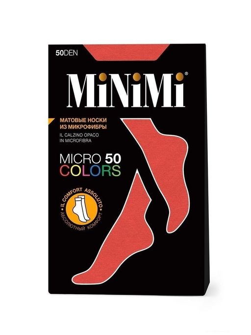 New! Носки MiNiMi Micro colors 50 3D (1 пара)  фото 12