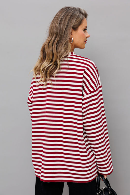 Джемпер KOKOdea 4.44.2 вишня+молоко  фото 3