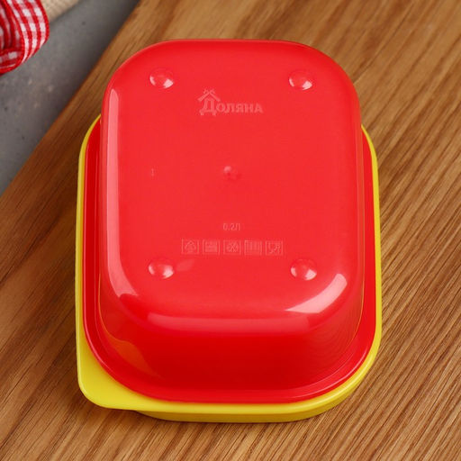 Цена за 2 шт. Ланч - бокс прямоугольный Нажремся в последний раз, 150 мл - Сима-ленд фото 3