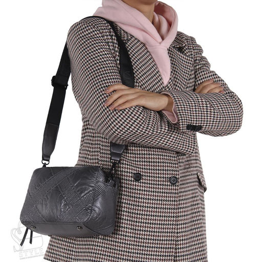 Сумка женская 28078-1 silver gray Velina Fabbiano-Safenta  фото 2