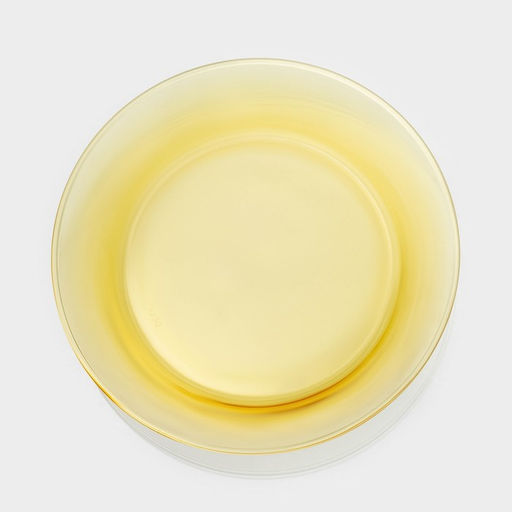 Сервиз столовый «Дымка», 6 предметов: 2 бульонницы 450 мл, 2 тарелки 500 мл, 2 тарелки d=23 см, жёлтый