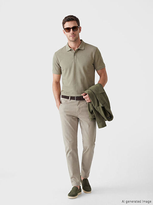 Polo Yaka Pike Erkek Ti??rt