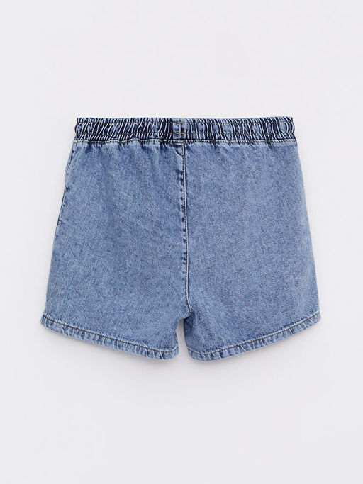 Beli Lastikli Basic Pamuklu K?z ?ocuk Jean ?ort - Waikiki фото 2