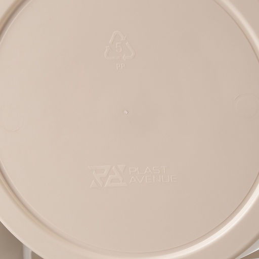 Кашпо для цветов со вставкой Plast-Avenue «Порто», 6 л, пластик, жемчужный