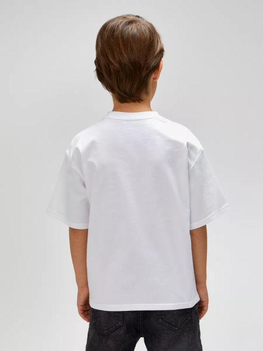 ACOOLA / Футболка детская для мальчиков Egypt белый  фото 3