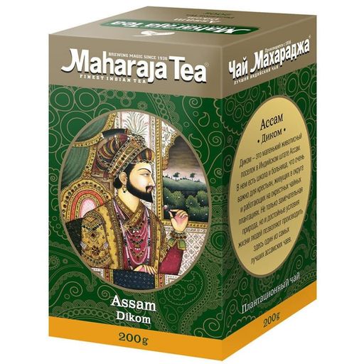Maharaja Tea Assam Dikom 200g / Чай Ассам Диком 200г
