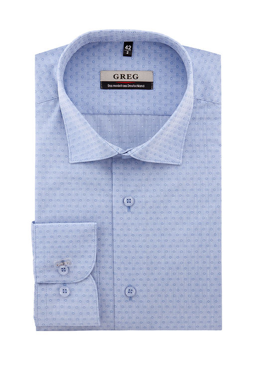 Сорочка мужская длинный рукав GREG 223/199/1550_GB  фото 3