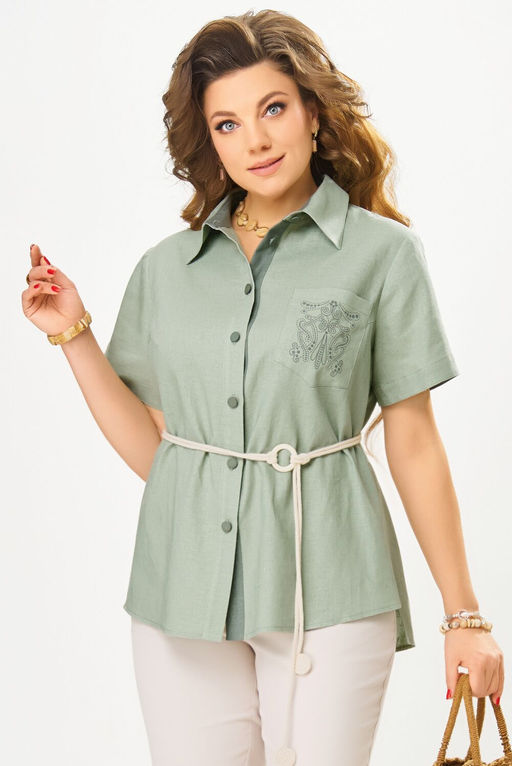 Блуза FITA 20463 фисташка