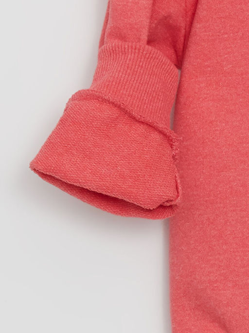 Bisiklet Yaka Basic Uzun Kollu K?z ?ocuk Sweatshirt