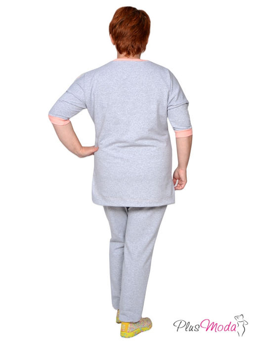Костюм спортивный Модель №133 размеры 50-72 - Plusmoda фото 4