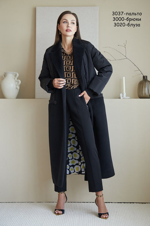 Брюки 3000 черный - Niv niv фото 4