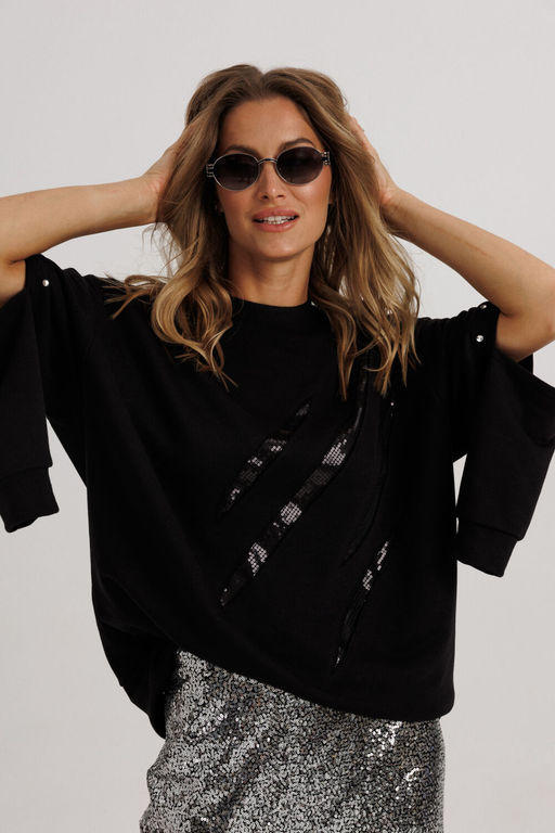 Костюм Lars Style 1147 черный, серо-серебряный