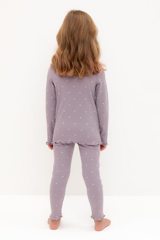 К 1618/морской туман,мини сердечки пижама для дев