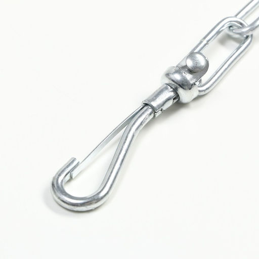 Цепь для привязи собак, сварные звенья, 1,8 м, калибр 40 мм, толщина проволки 3,6 мм - Пижон фото 4